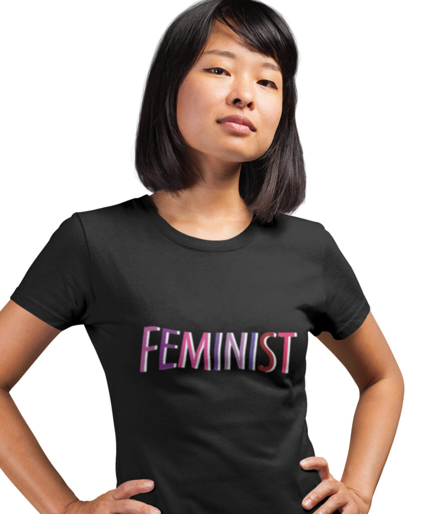 MEDLLE Feminist Women's T-shirt | Typographic Printed Cotton Tee - Medlle