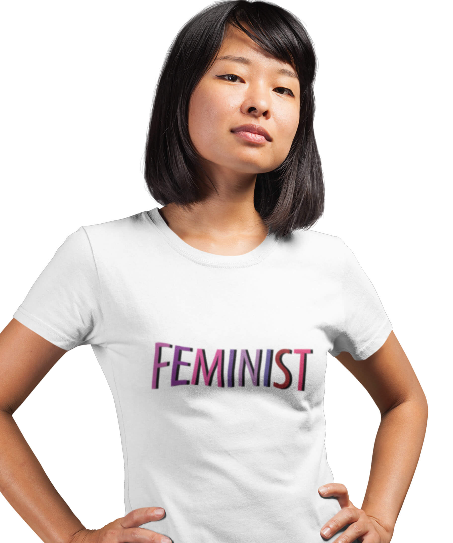 MEDLLE Feminist Women's T-shirt | Typographic Printed Cotton Tee - Medlle